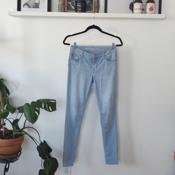 Old Navy Denim - Old Navy Light Blue Rockstar Skinny Jeans